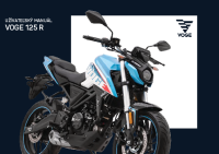 VOGE 125R - Uzivatelsky manual SK 2023